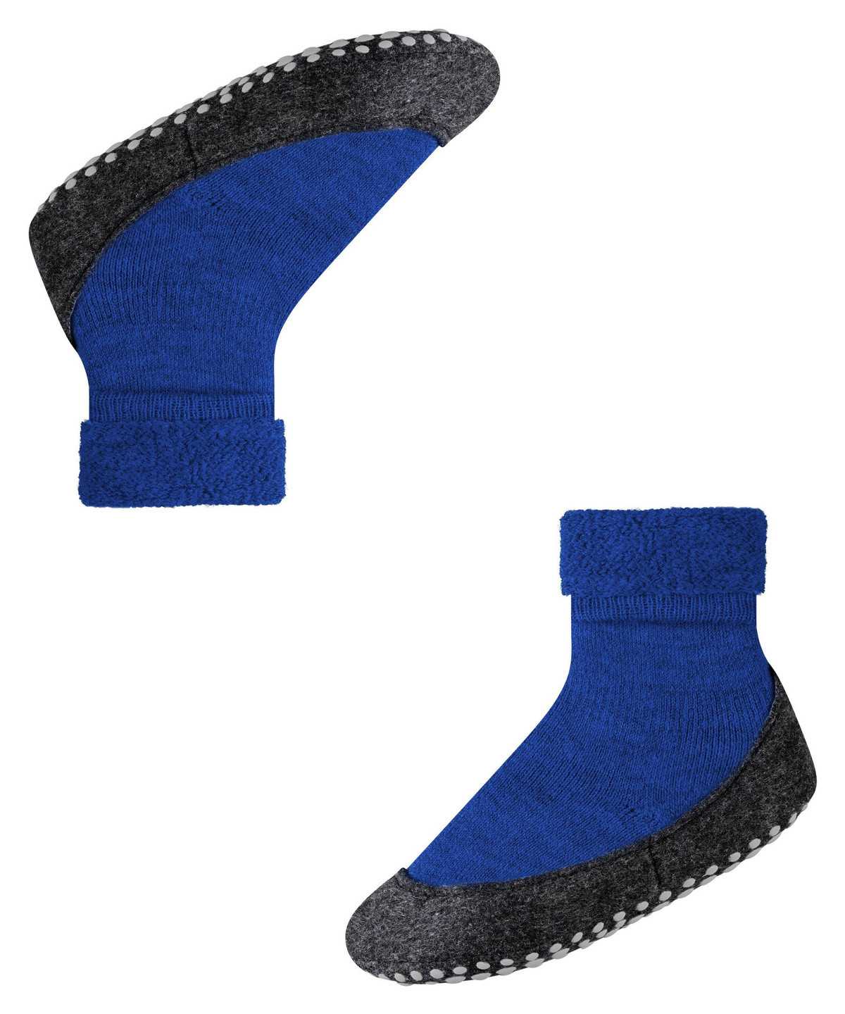 House Socks & Slippers Bambino Falke Cosyshoe Teens Slippers Blu | UKEJ93458