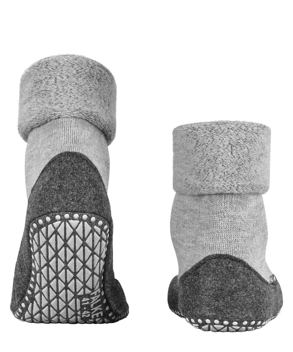 House Socks & Slippers Uomo Falke Cosyshoe Slippers Grigie | HFEB34719