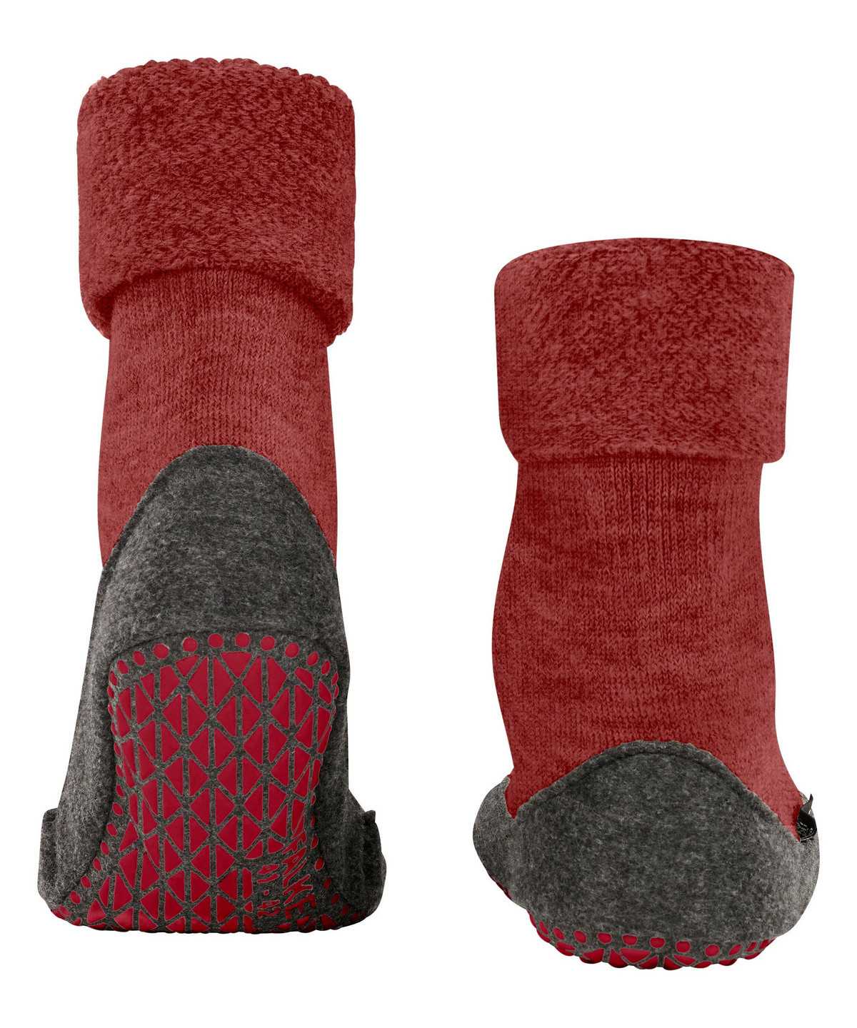 House Socks & Slippers Uomo Falke Cosyshoe Slippers Rosse | FYVA56873