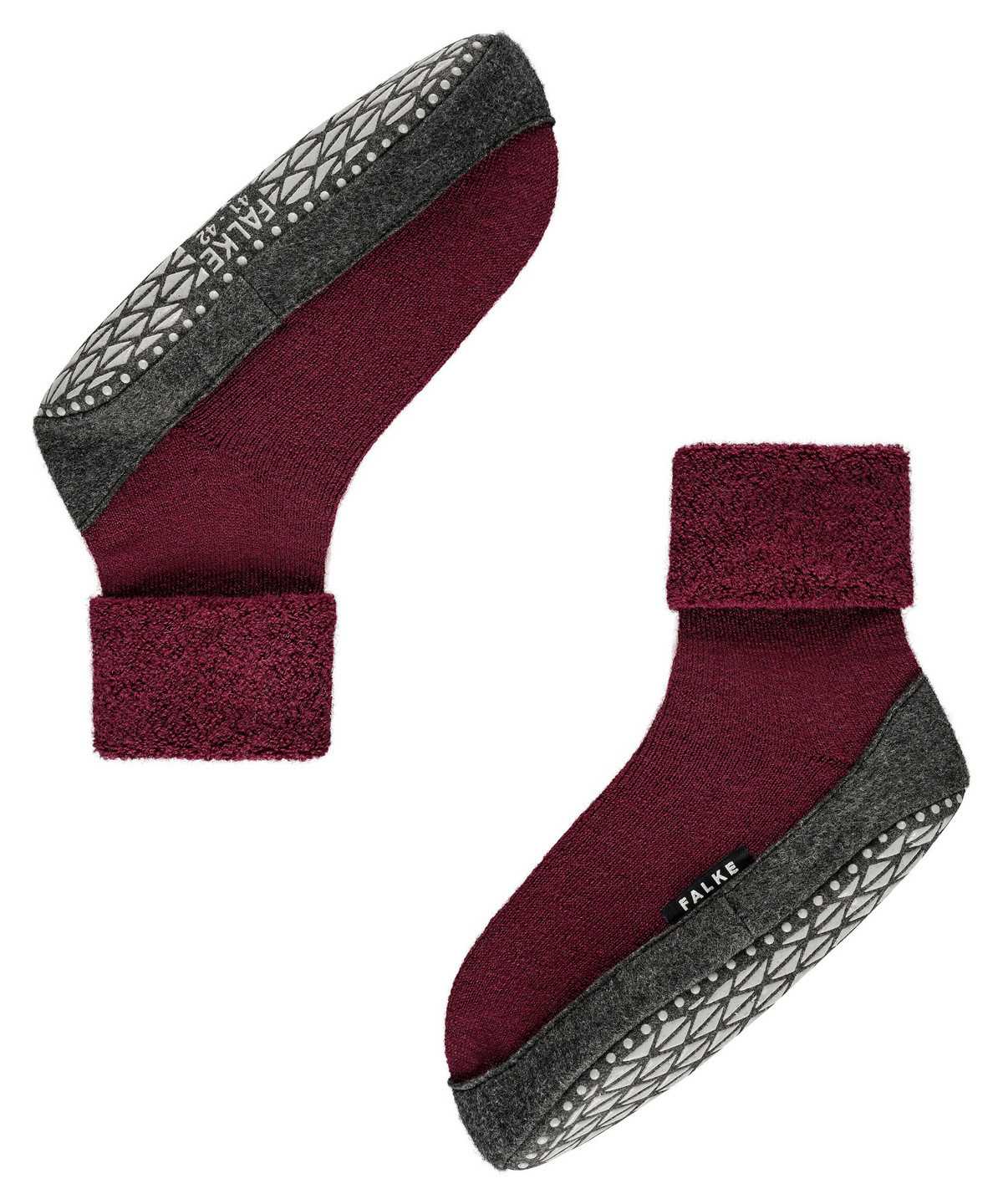 House Socks & Slippers Uomo Falke Cosyshoe Slippers Rosse | LSFM46709