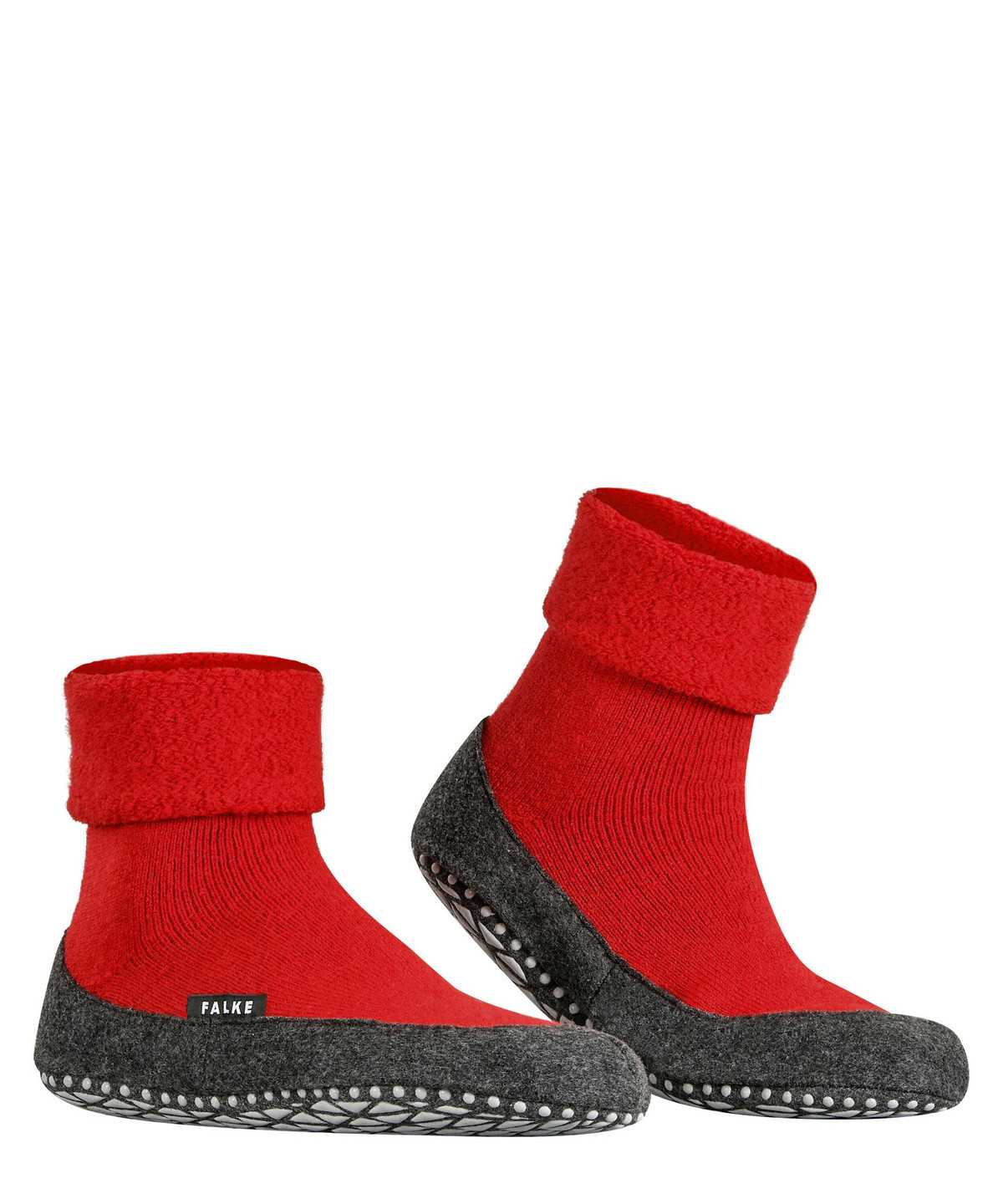 House Socks & Slippers Uomo Falke Cosyshoe Slippers Rosse | MZYC54023