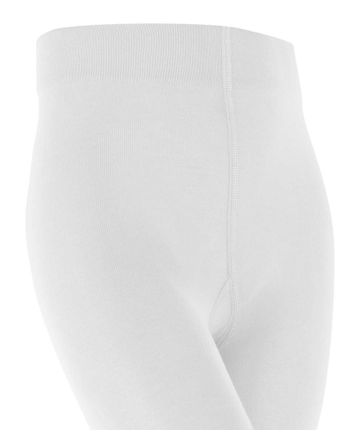 Leggings Bambino Falke Cotton Touch Leggings Bianche | UWDF89360