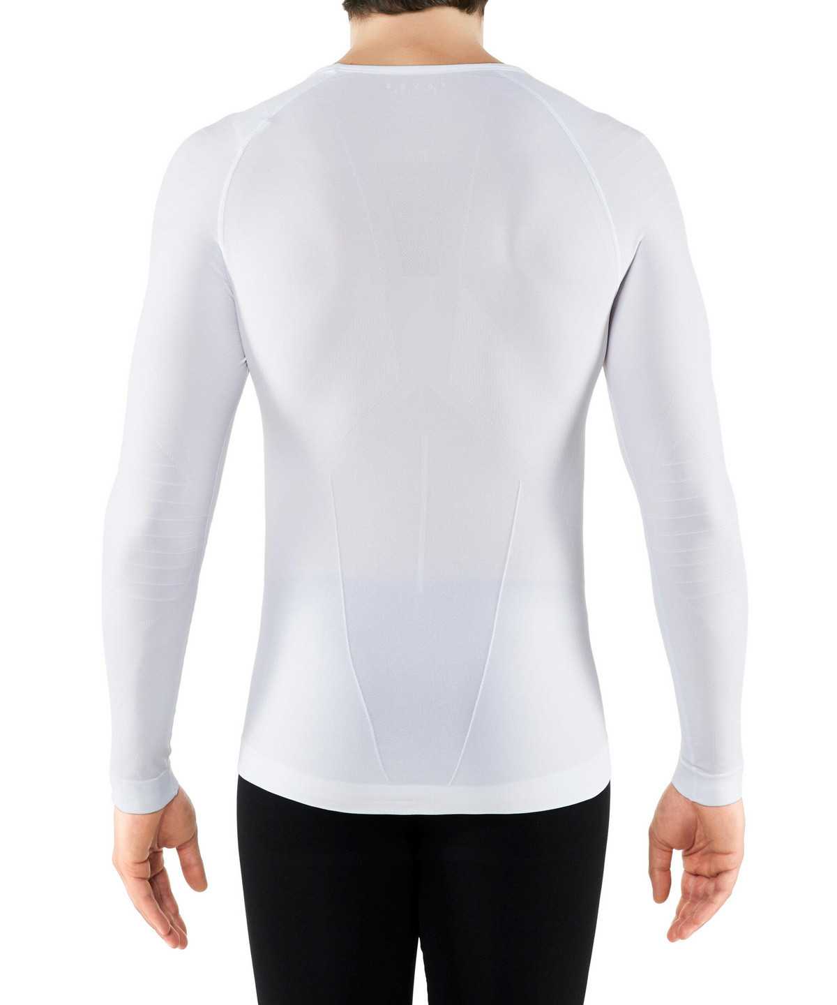 Long Sleeve T-Shirts Uomo Falke Long sleeve shirt Warm Bianche | BZKV82917