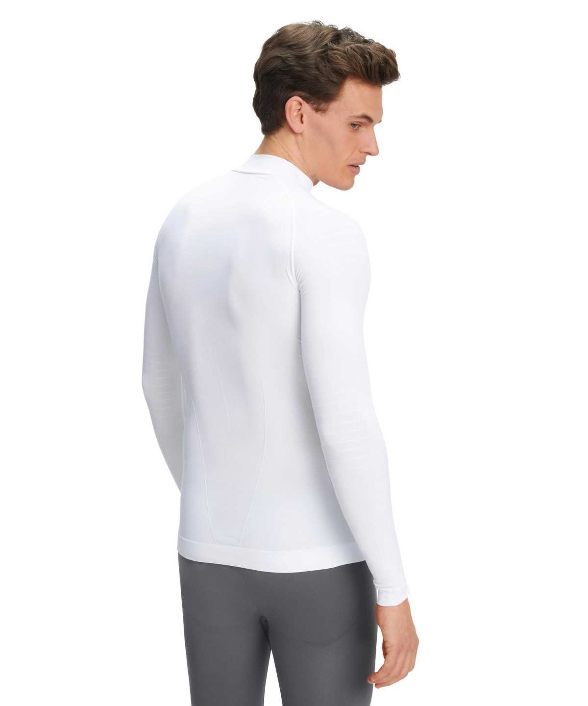 Long Sleeve T-Shirts Uomo Falke Long sleeve shirt Warm Bianche | BEVO21864