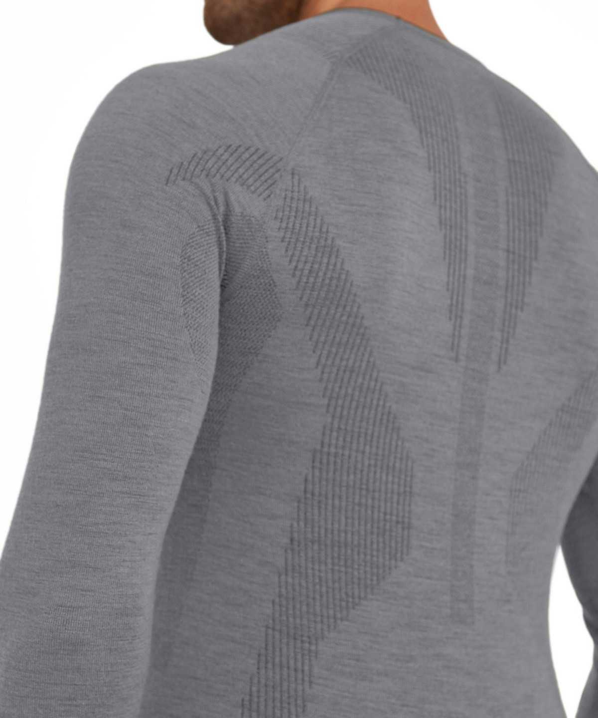 Long Sleeve T-Shirts Uomo Falke Long sleeve shirt Wool-Tech Grigie | XREW75146