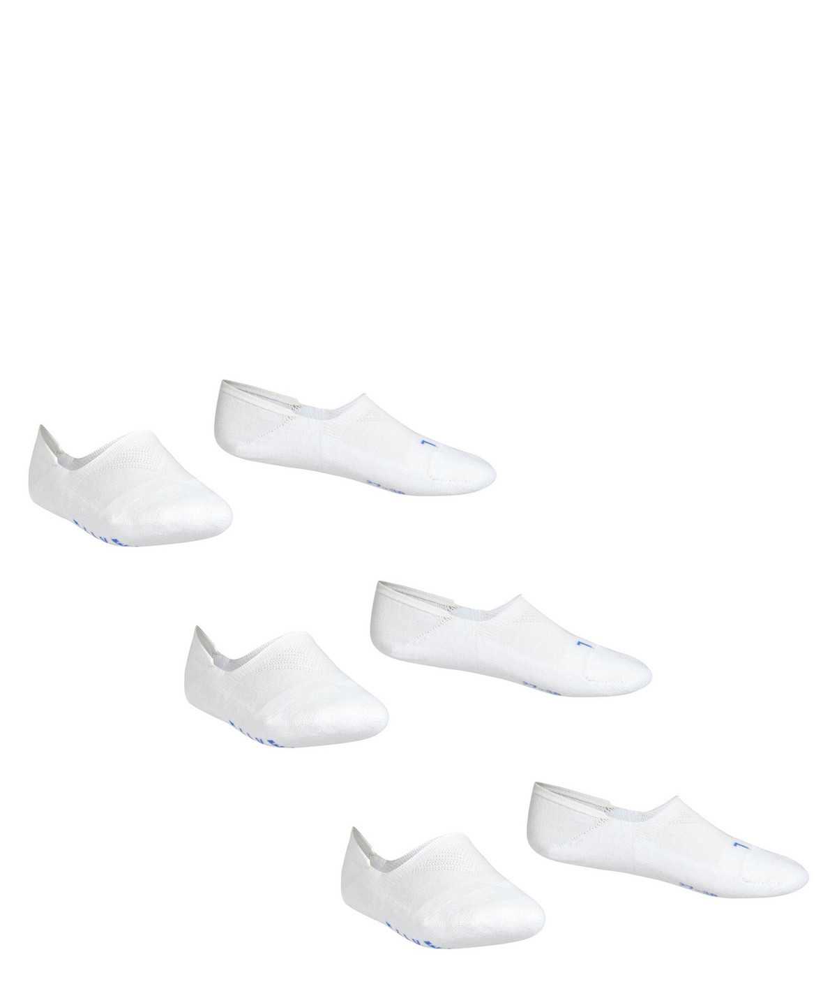 No Show Socks Bambino Falke Cool Kick 3-Pack Invisibles Bianche | ZAQG92510