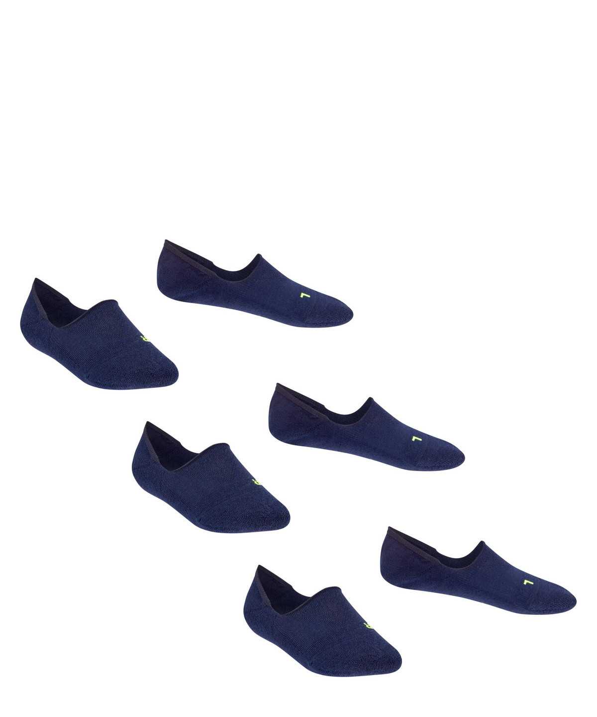 No Show Socks Bambino Falke Cool Kick 3-Pack Invisibles Blu | GHUI18046