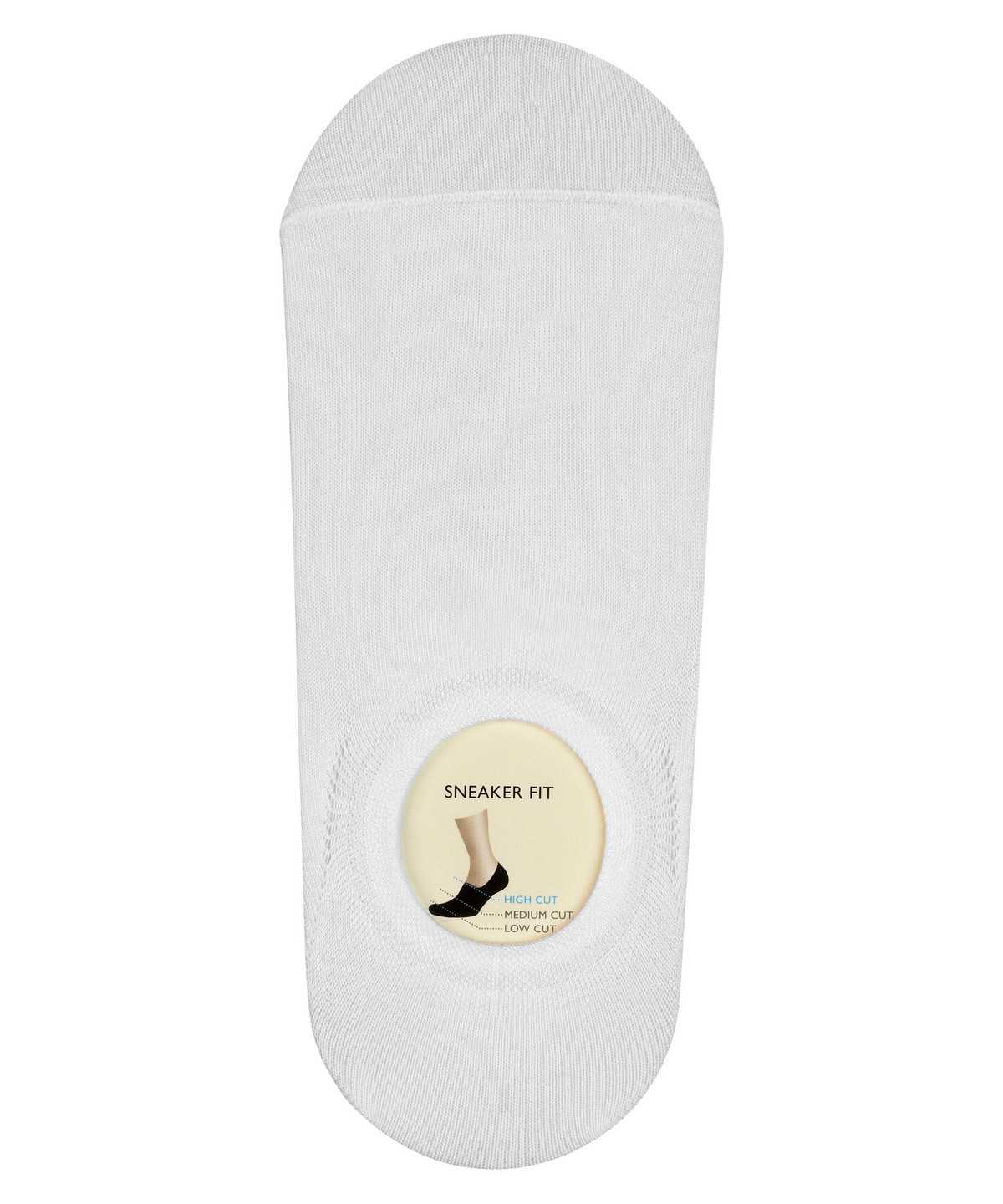 No Show Socks Donna Falke Active Breeze Invisibles Bianche | PYDH38647