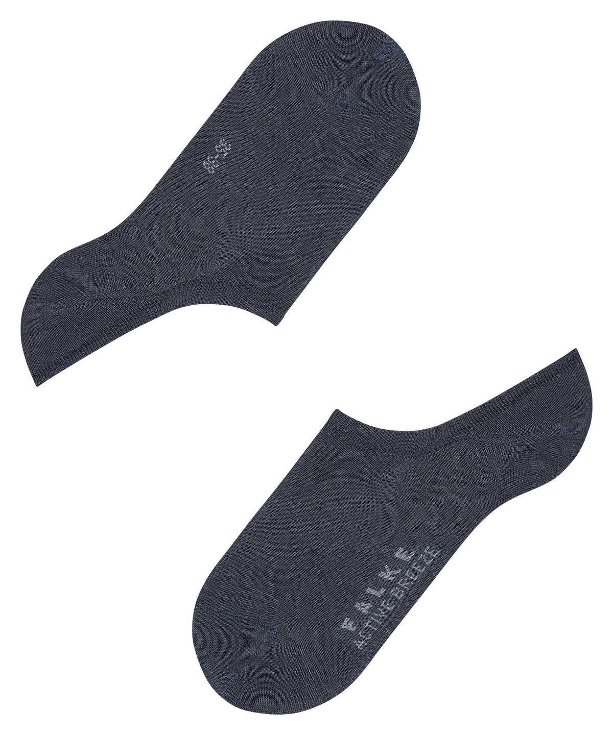 No Show Socks Donna Falke Active Breeze Invisibles Blu | OMDK51680