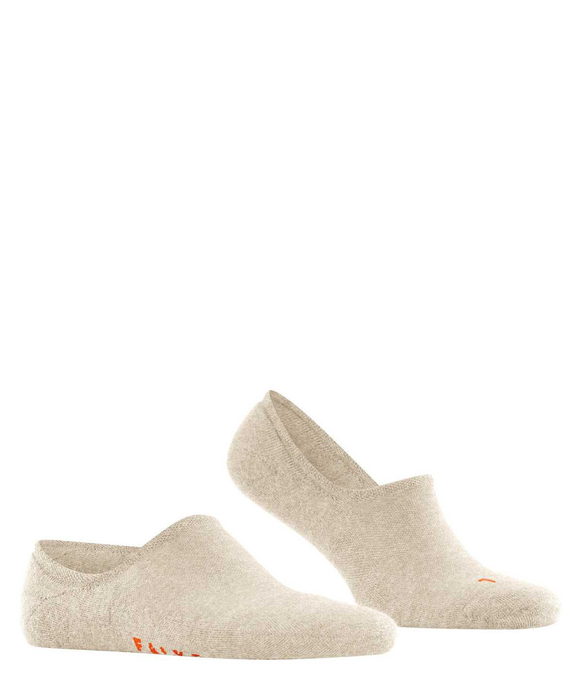 No Show Socks Donna Falke Keep Warm Invisibles Beige | WTFU46237