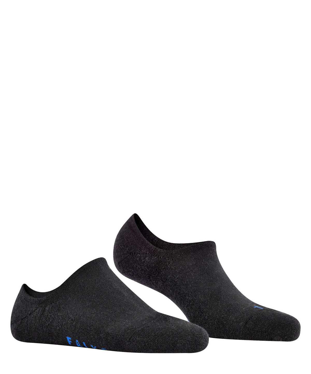 No Show Socks Donna Falke Keep Warm Invisibles Nere | DJNM68510