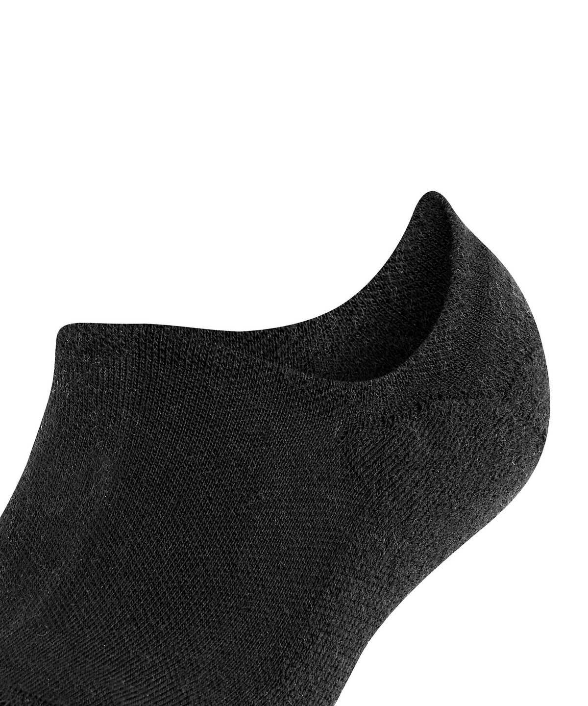 No Show Socks Donna Falke Keep Warm Invisibles Nere | DJNM68510