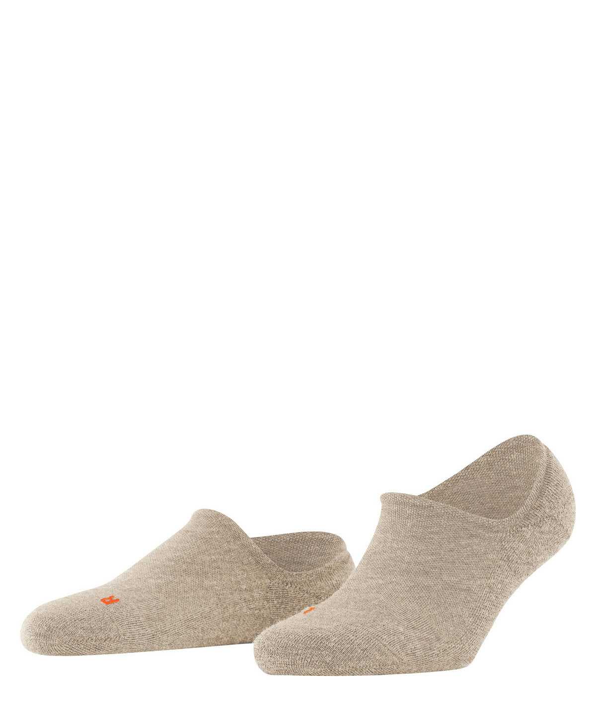 No Show Socks Donna Falke Keep Warm Invisibles Beige | GSKM80754