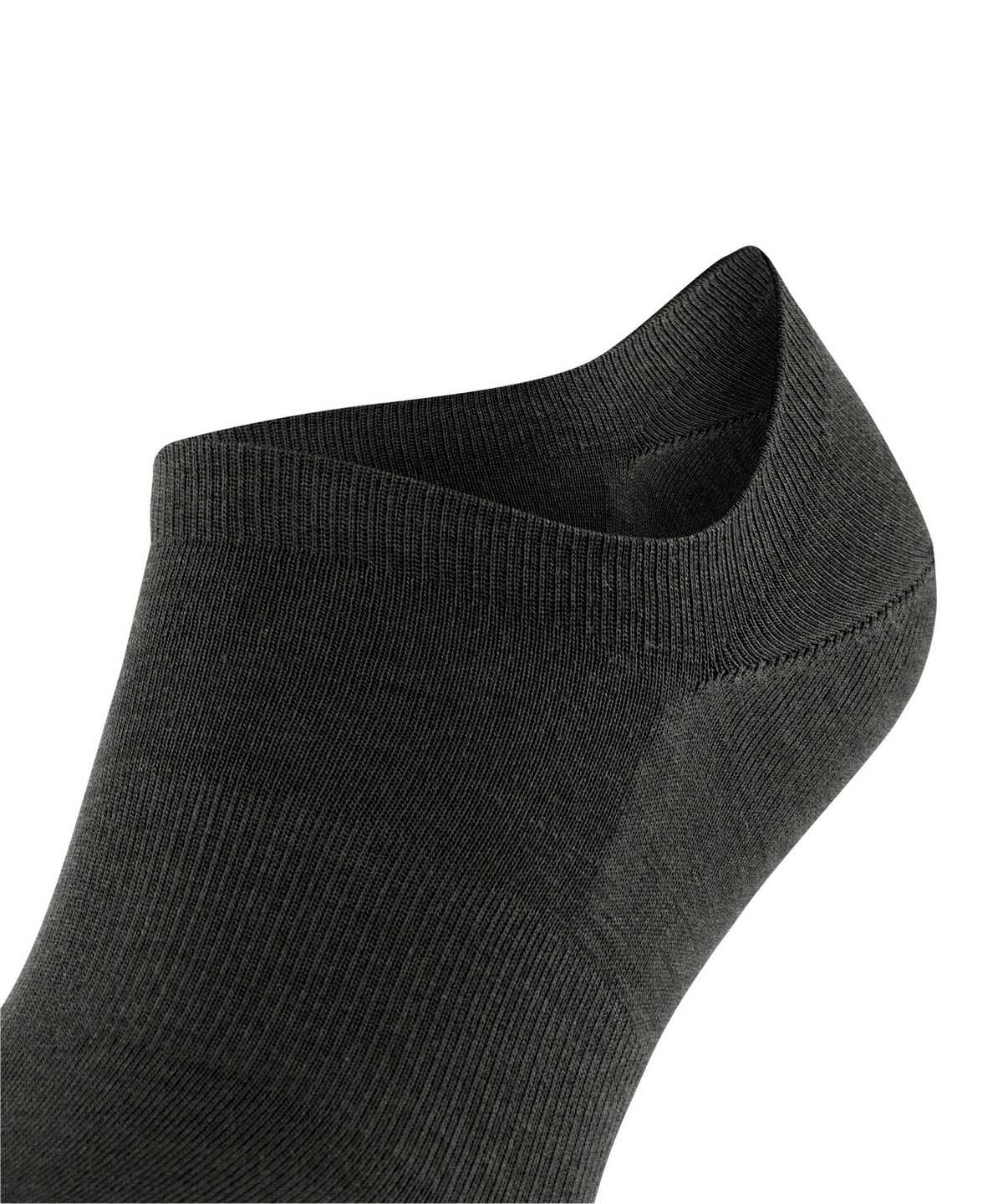 No Show Socks Uomo Falke ClimaWool Invisibles Grigie | JNFI70413