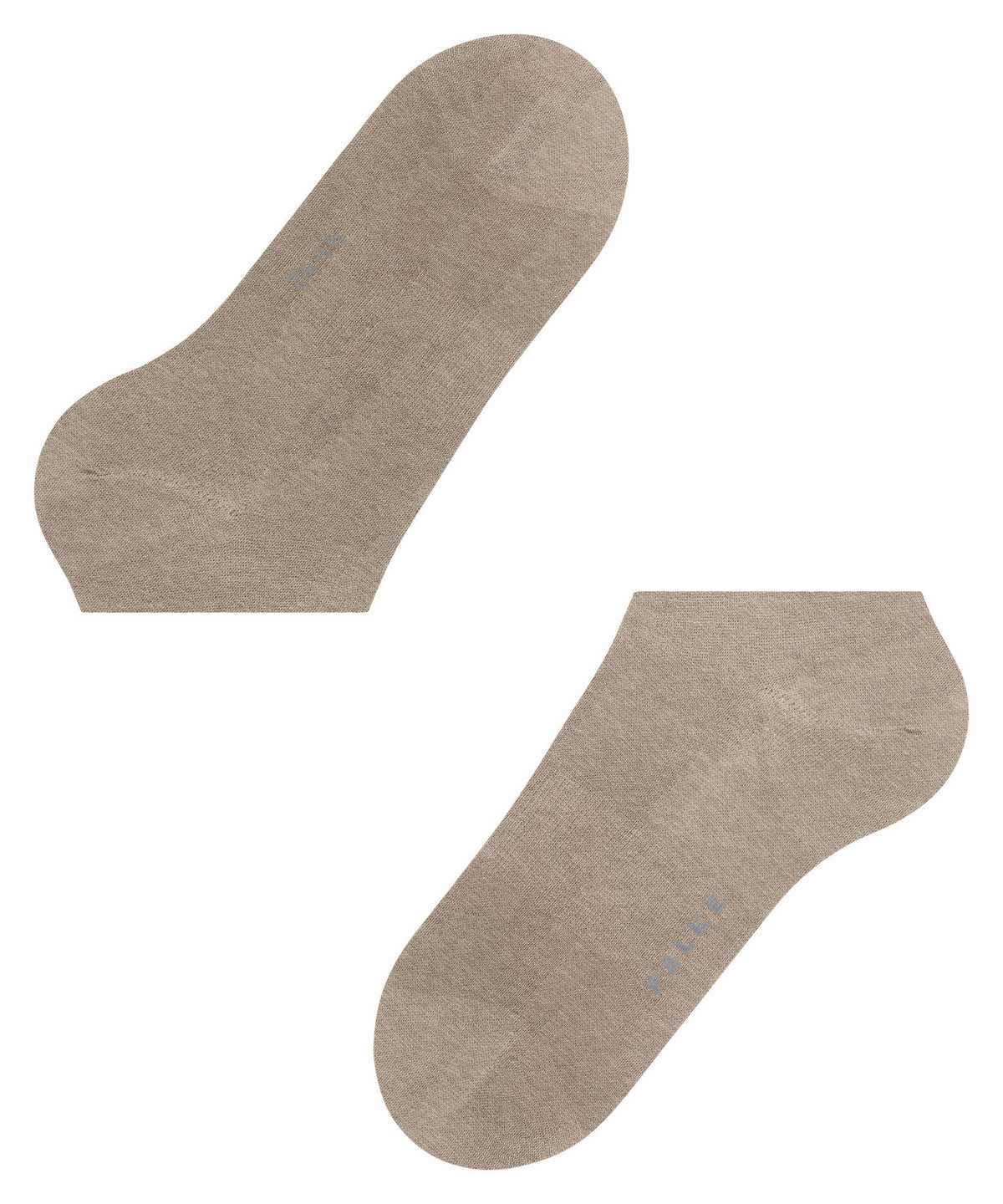 No Show Socks Uomo Falke ClimaWool Invisibles Grigie | KJCT59247