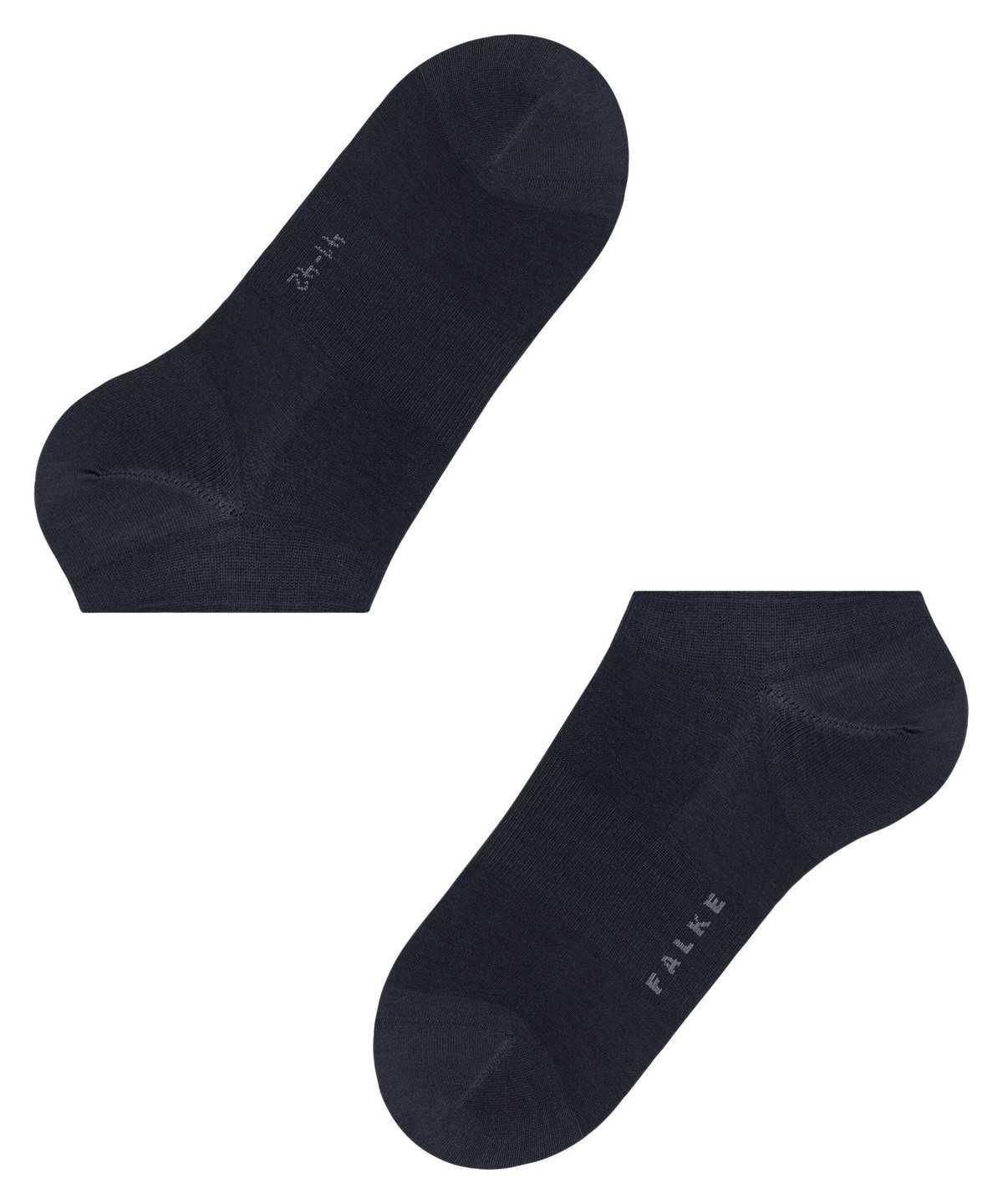 No Show Socks Uomo Falke ClimaWool Invisibles Blu | YHLC53208