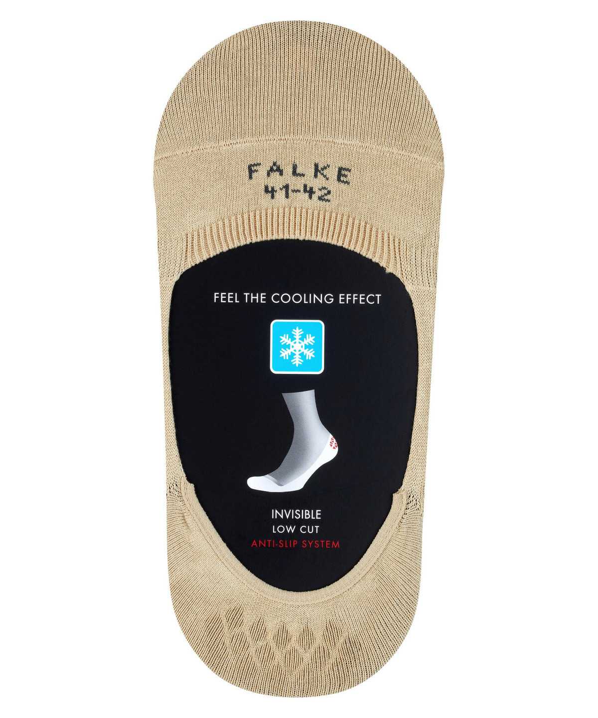 No Show Socks Uomo Falke Cool 24/7 Invisibles Beige | QTWI37216