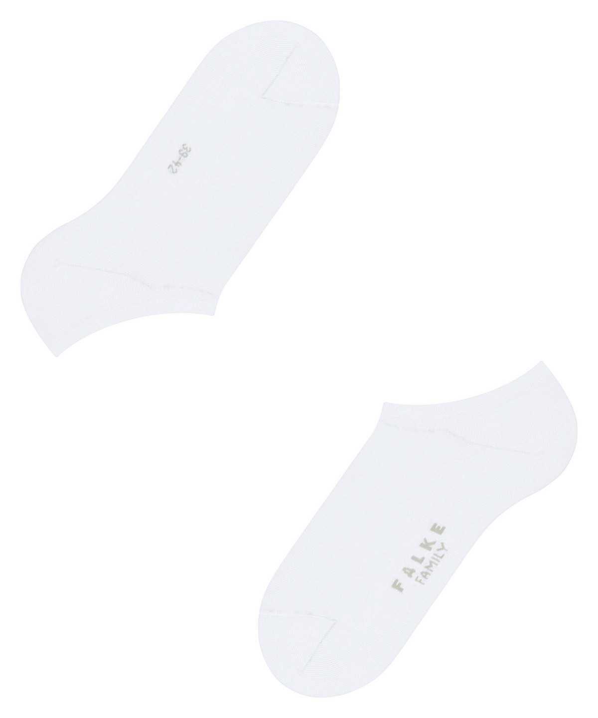 No Show Socks Uomo Falke Family Invisibles Bianche | HXGL67925