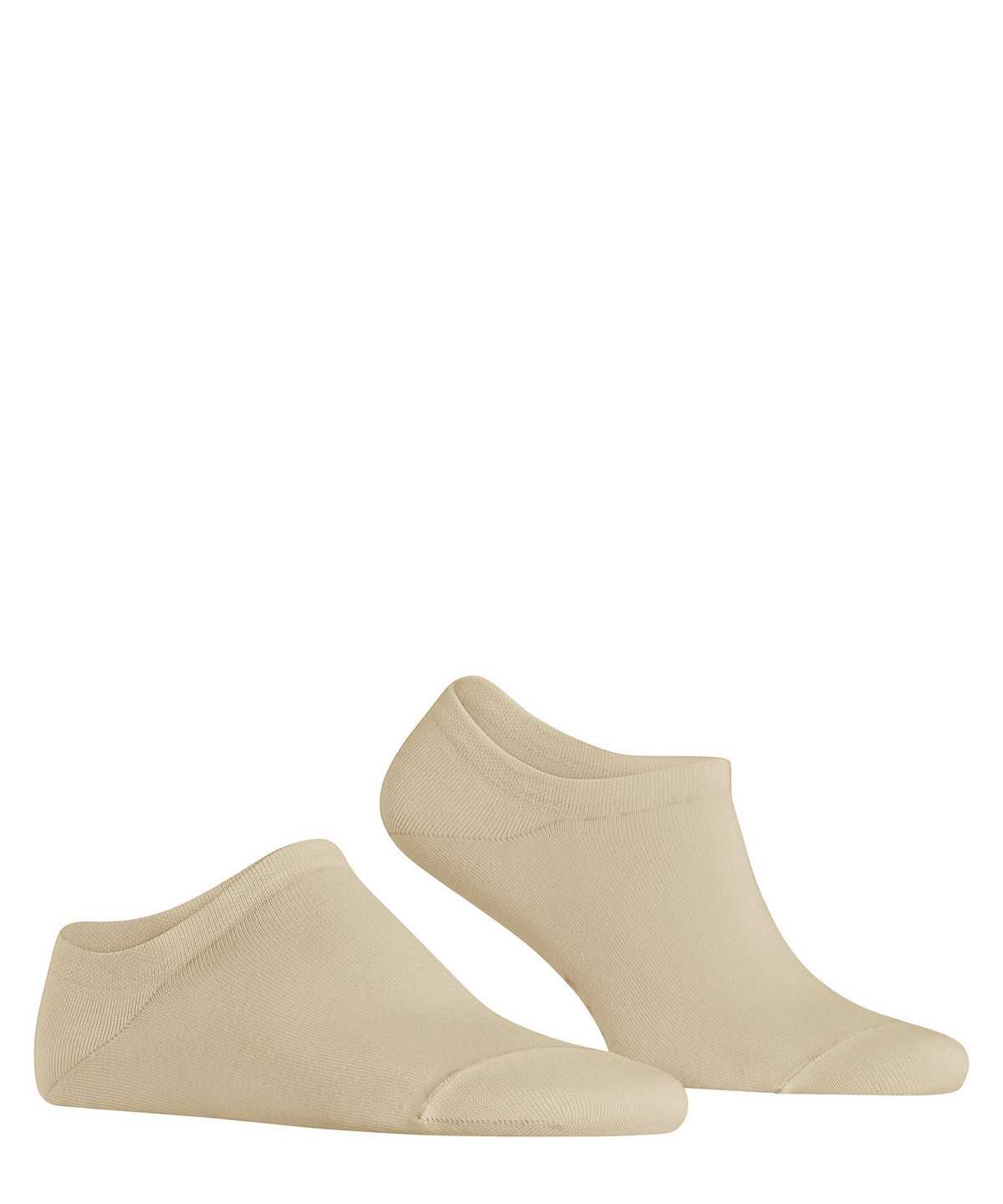 No Show Socks Uomo Falke Family Invisibles Beige | NGMQ70813