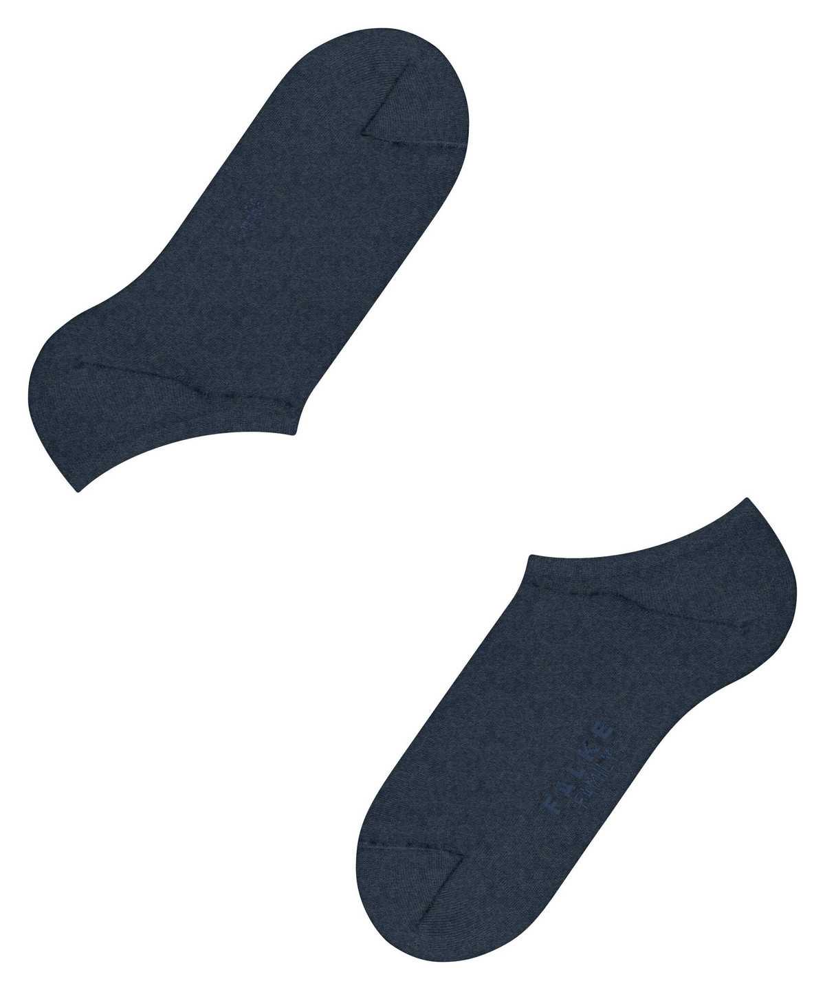 No Show Socks Uomo Falke Family Invisibles Blu | RZDP59687