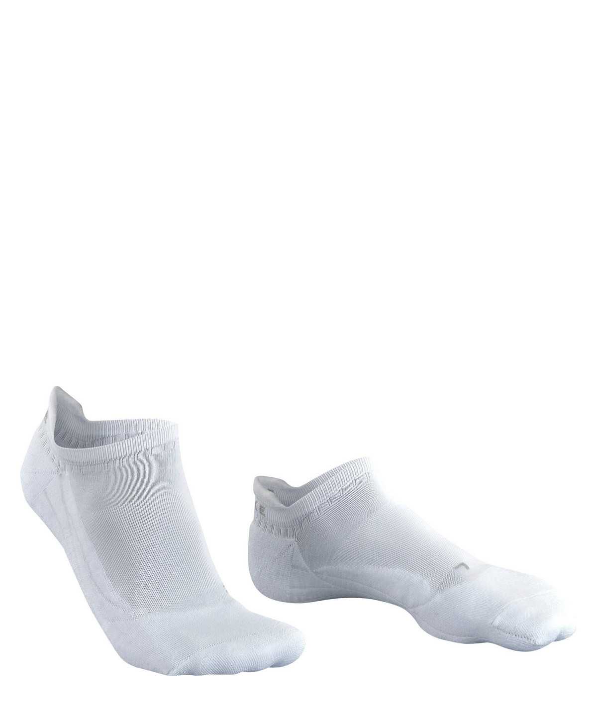 No Show Socks Uomo Falke GO2 Invisible Golf Invisibles Bianche | QFDP24586