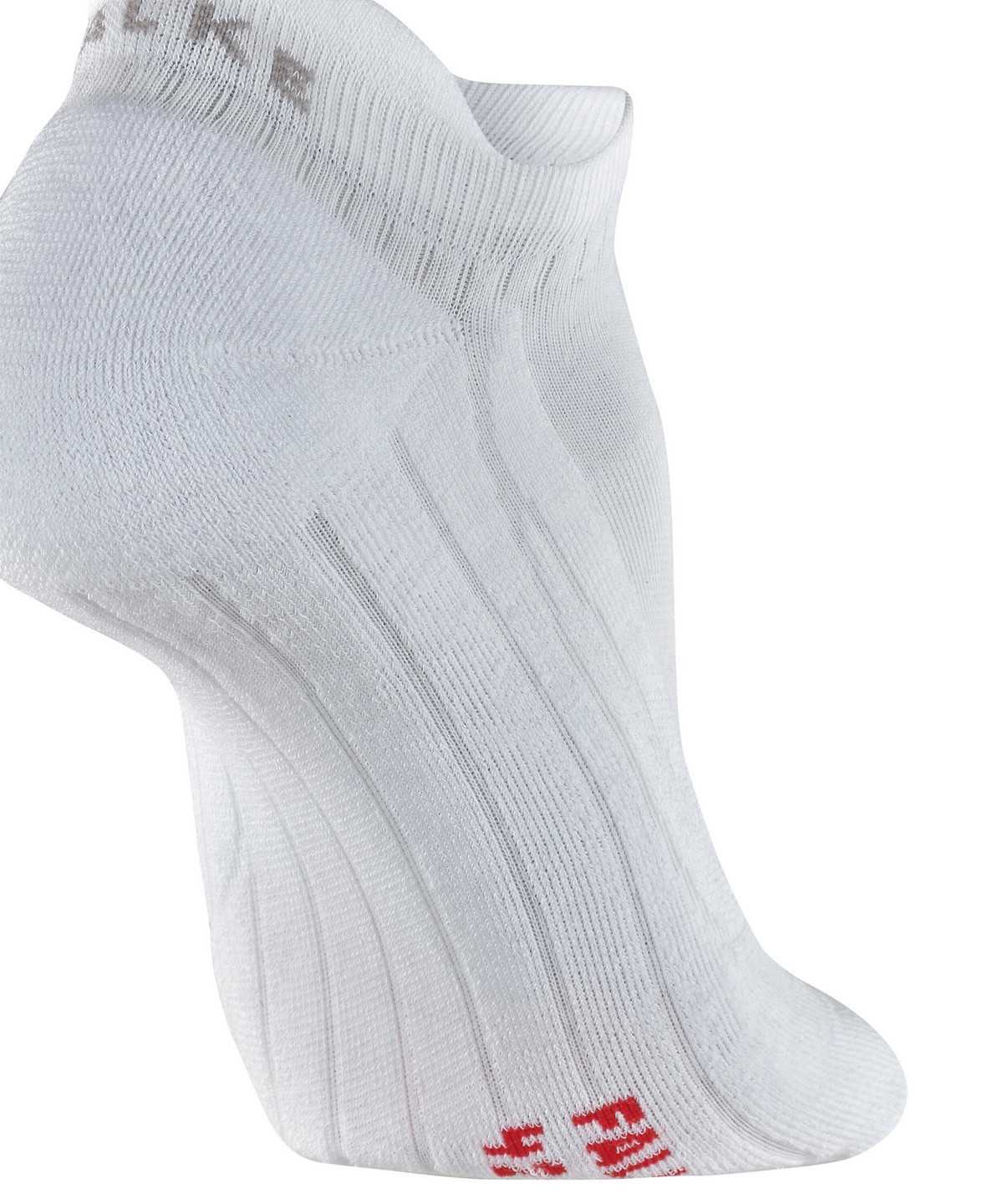 No Show Socks Uomo Falke GO2 Invisible Golf Invisibles Bianche | QFDP24586