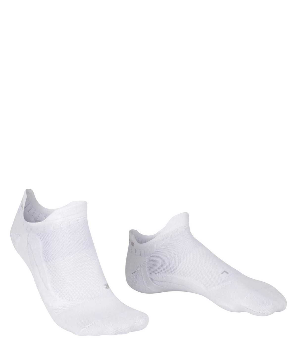 No Show Socks Uomo Falke GO5 Invisible Golf Invisibles Bianche | DGHC65812