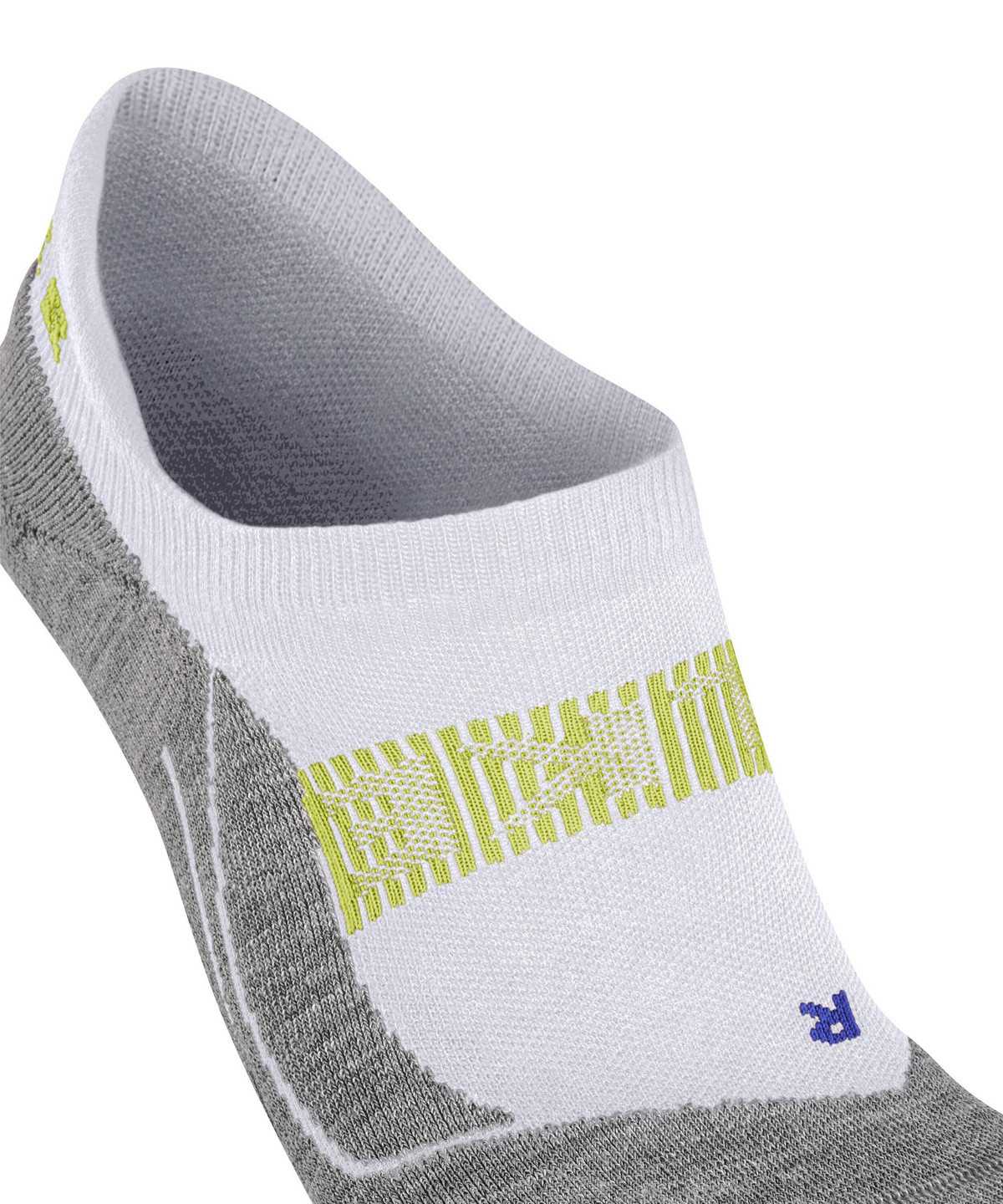 No Show Socks Uomo Falke RU4 Endurance Cool Invisible Running Invisibles Bianche | AVYL40289