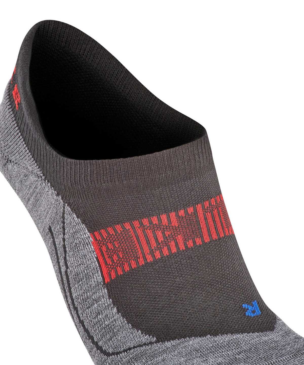 No Show Socks Uomo Falke RU4 Endurance Cool Invisible Running Invisibles Nere | ZRAD38497