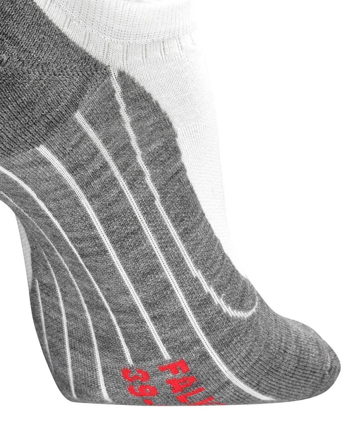 No Show Socks Uomo Falke RU4 Endurance Invisible Running Invisibles Bianche | MDEL10964