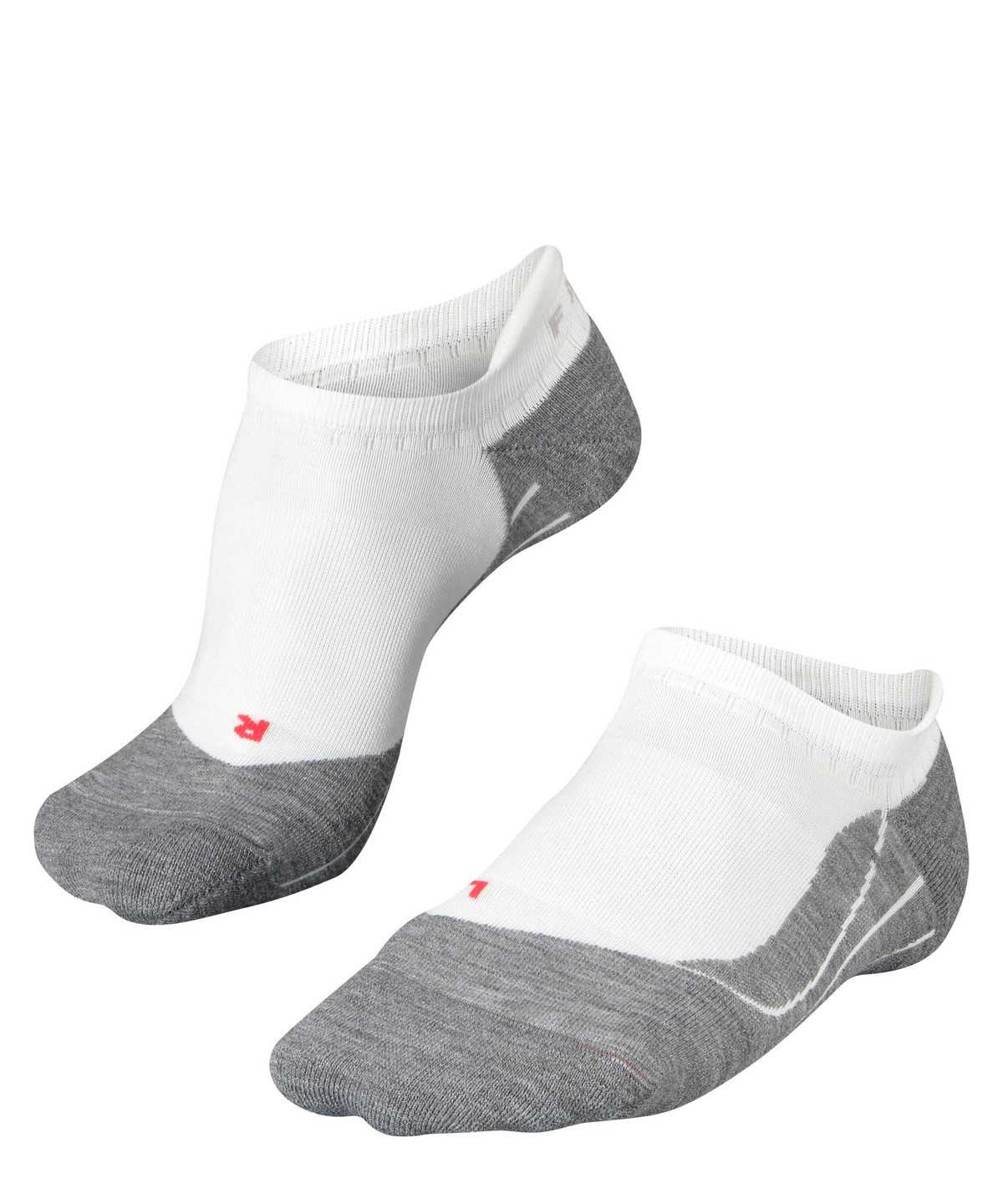 No Show Socks Uomo Falke RU4 Endurance Invisible Running Invisibles Bianche | MDEL10964