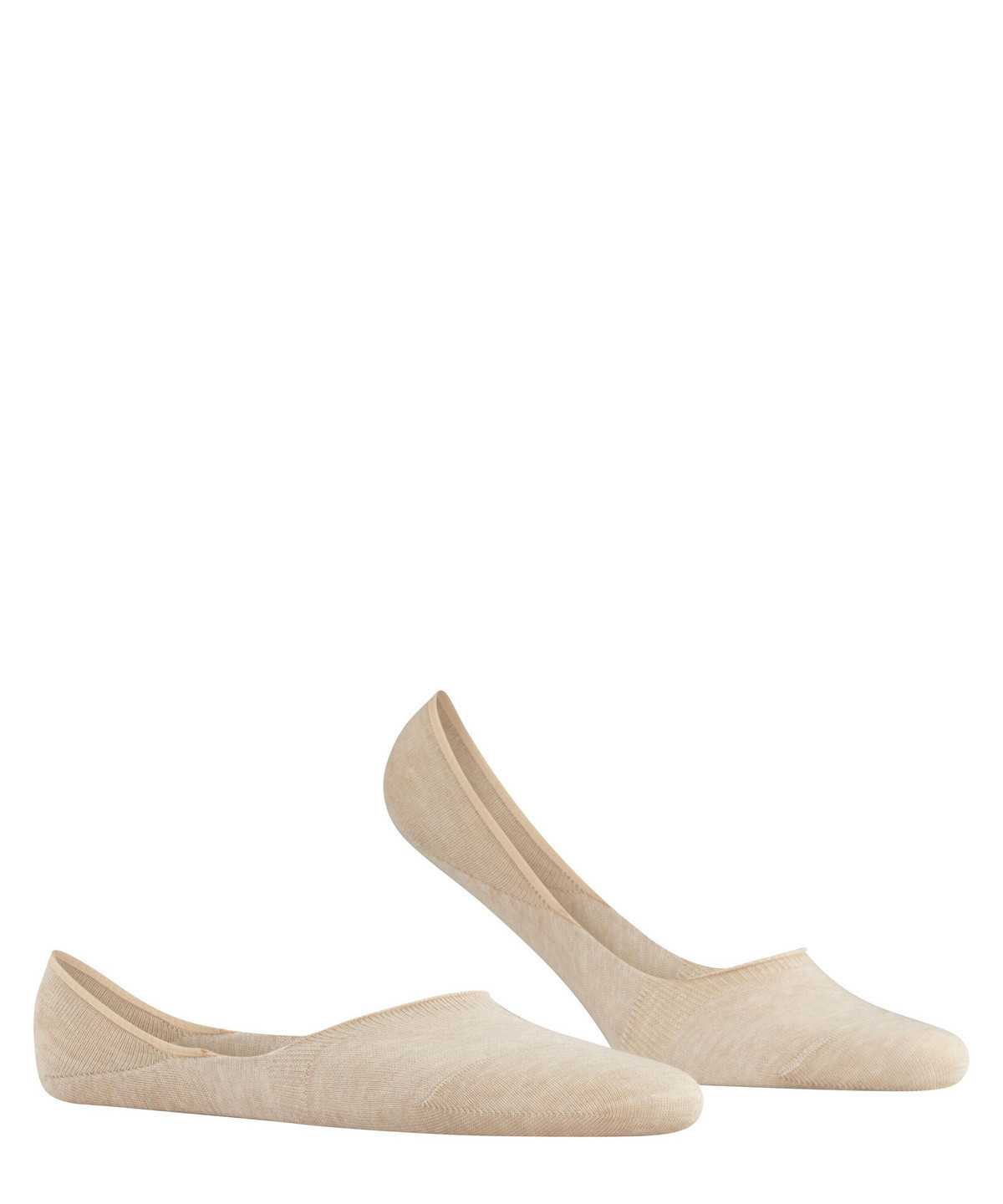 No Show Socks Uomo Falke Step Medium Cut Invisibles Beige | SOIM05128