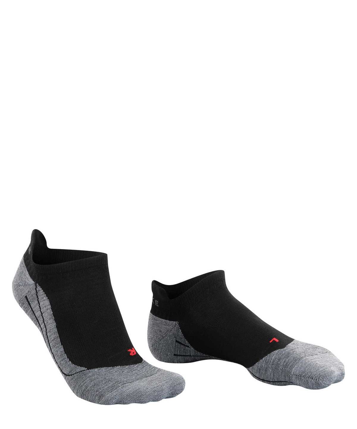 No Show Socks Uomo Falke TK5 Wander Invisible Trekking Invisibles Nere | YTNM85397