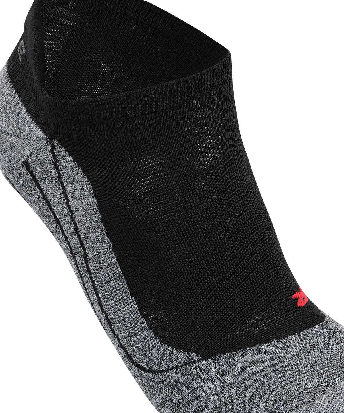 No Show Socks Uomo Falke TK5 Wander Invisible Trekking Invisibles Nere | YTNM85397