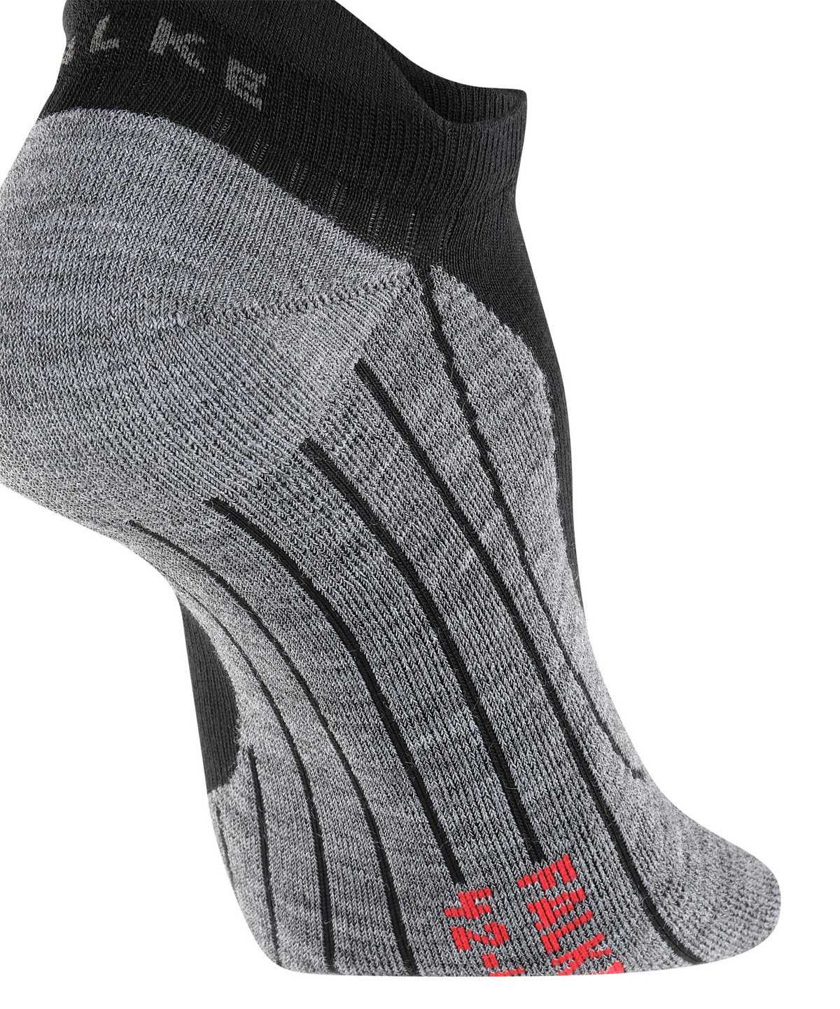 No Show Socks Uomo Falke TK5 Wander Invisible Trekking Invisibles Nere | YTNM85397