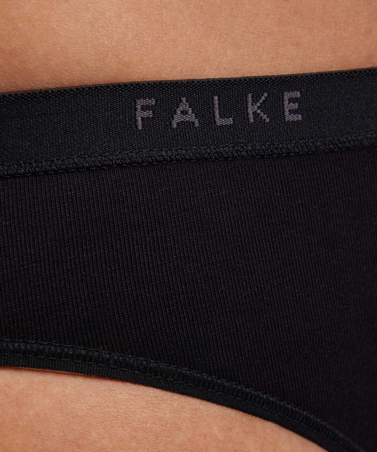 Panties & Slips Donna Falke 2-Pack Thong Daily Comfort Nere | QJPK38975