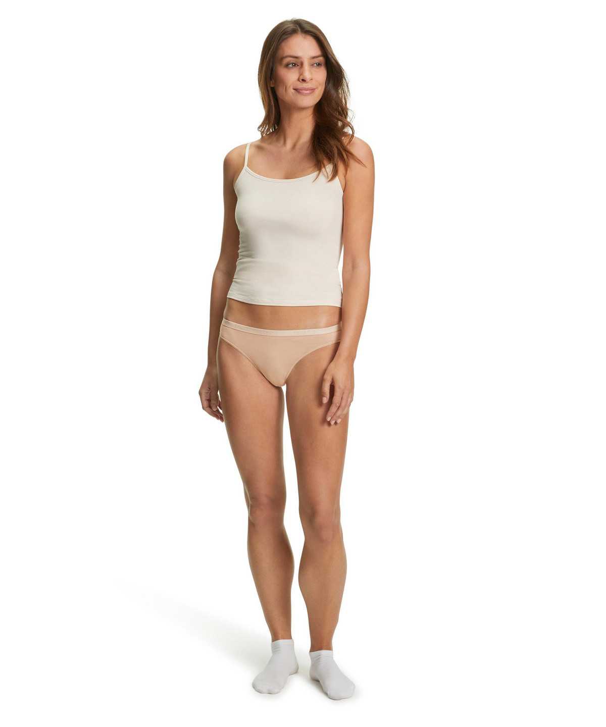 Panties & Slips Donna Falke 2-Pack Thong Daily Comfort Marroni | UXRO91582