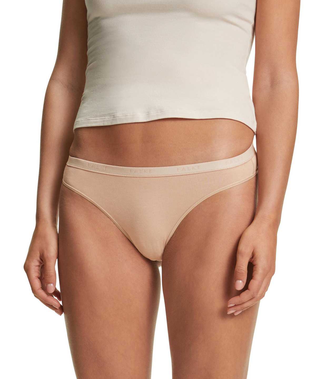 Panties & Slips Donna Falke 2-Pack Thong Daily Comfort Marroni | UXRO91582