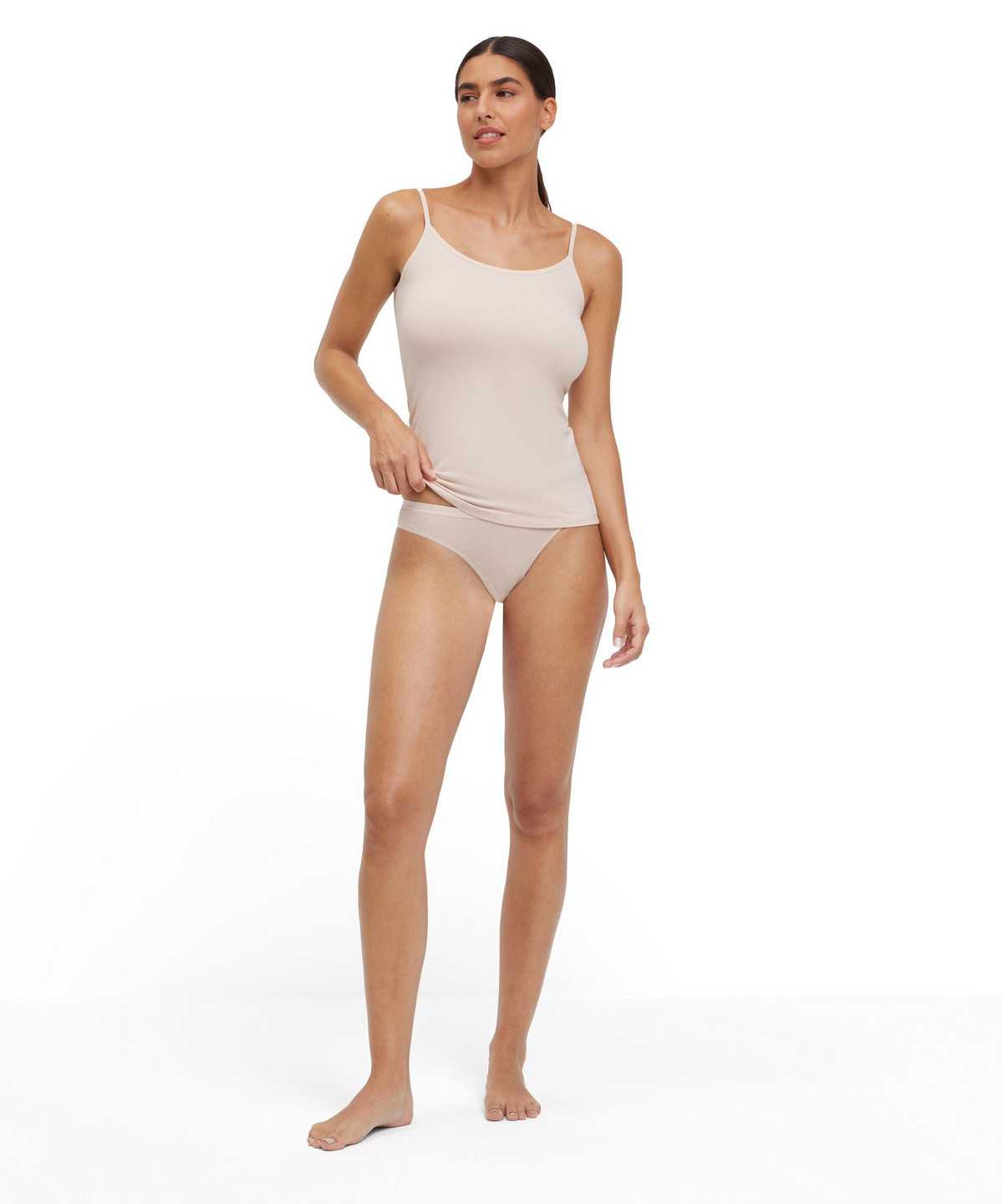 Panties & Slips Donna Falke Slip Daily Climate Control Beige | PQNA39105