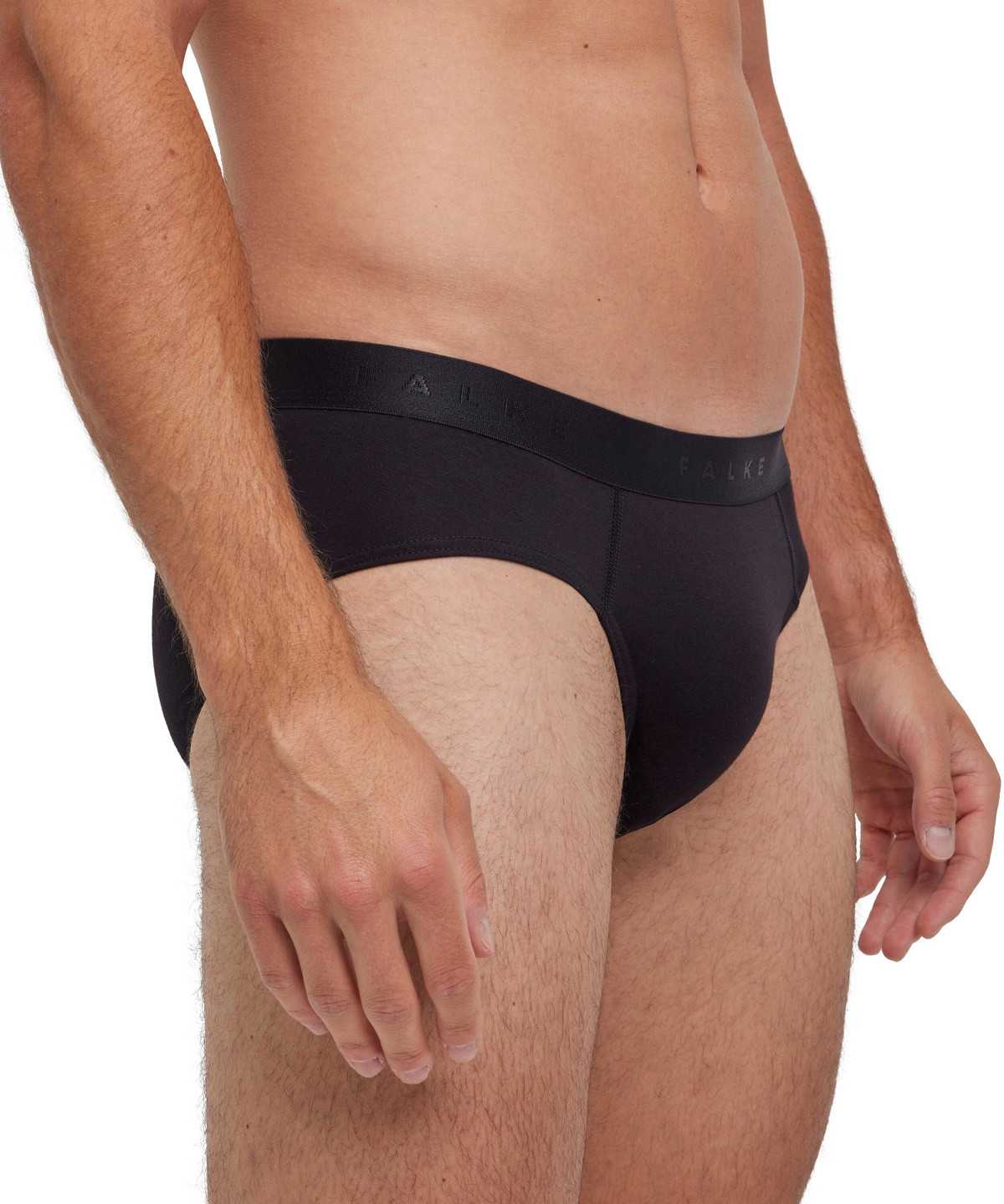 Slip Uomo Falke 2-Pack Slip Daily Comfort Nere | NZFO08472