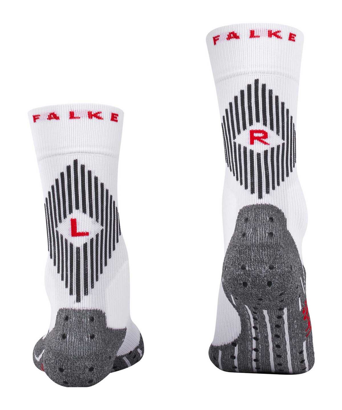 Sports Socks Donna Falke 4GRIP Stabilizing Socks Bianche | JBWP52017