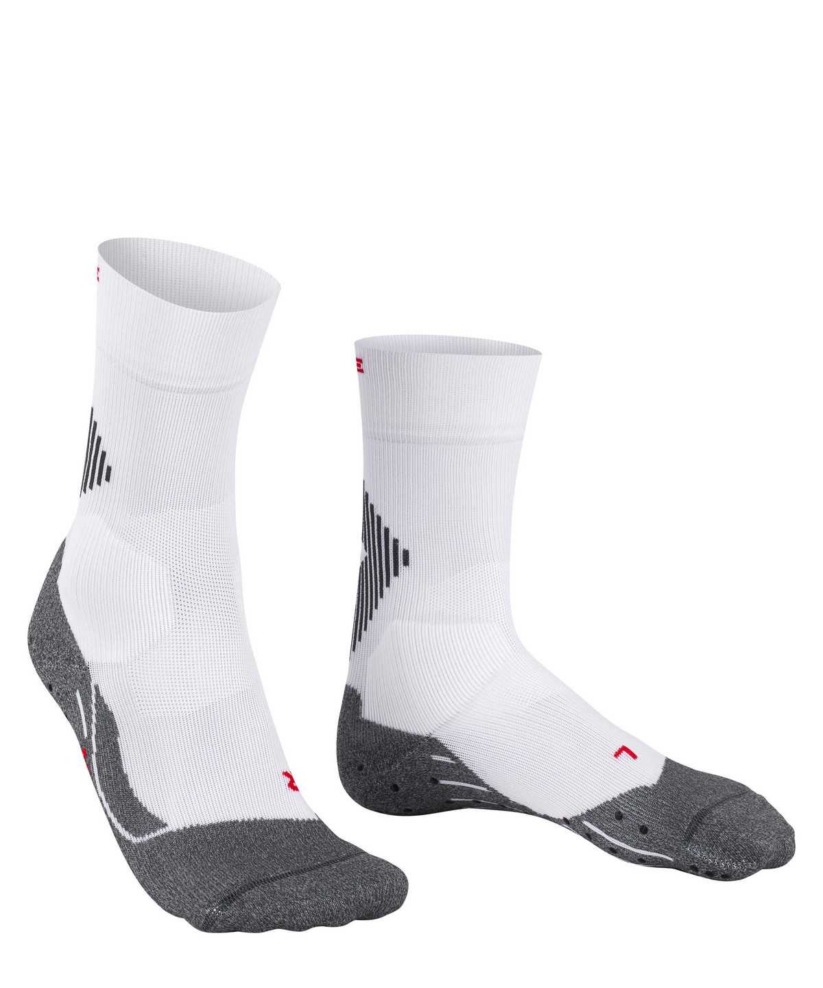 Sports Socks Donna Falke 4GRIP Stabilizing Socks Bianche | JBWP52017