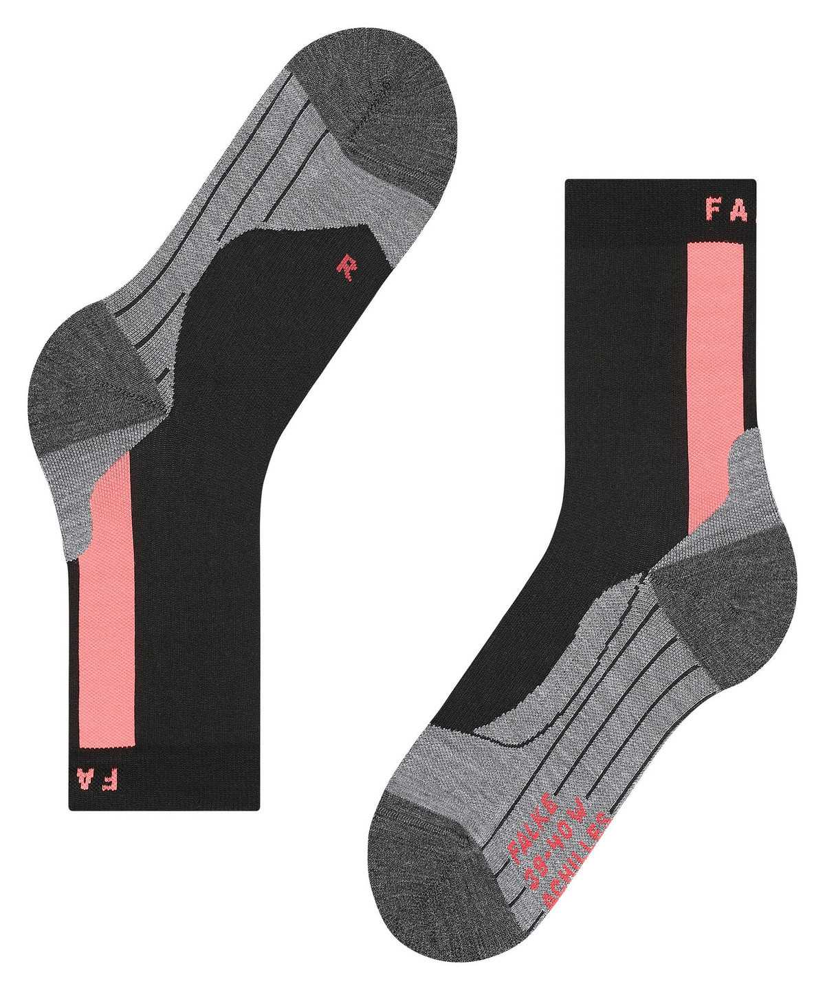 Sports Socks Donna Falke Achilles Socks Health Nere | BMGD19374