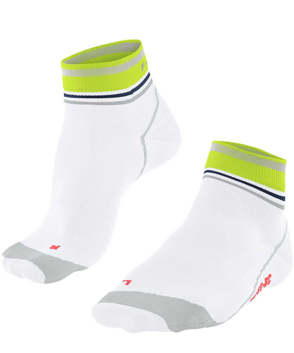 Sports Socks Donna Falke BC Impulse Short Biking Short sock Bianche | NYFV09587