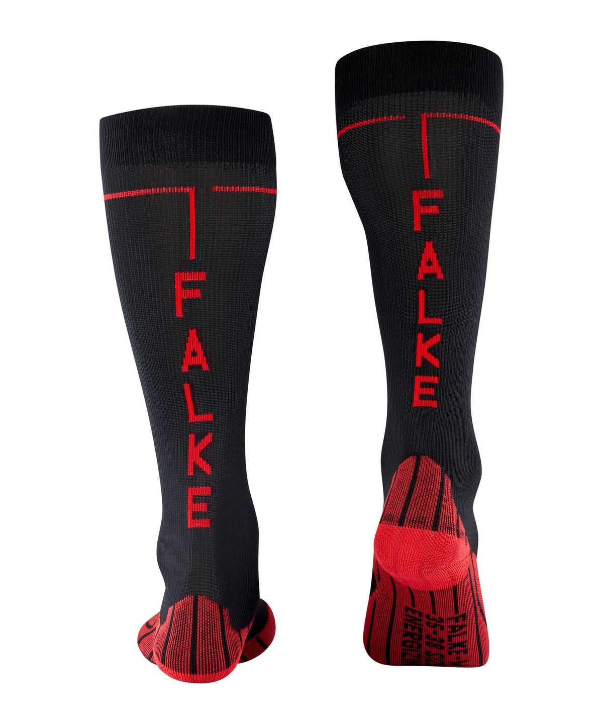 Sports Socks Donna Falke Energizing Knee-high Socks Health Nere | KGJF14853