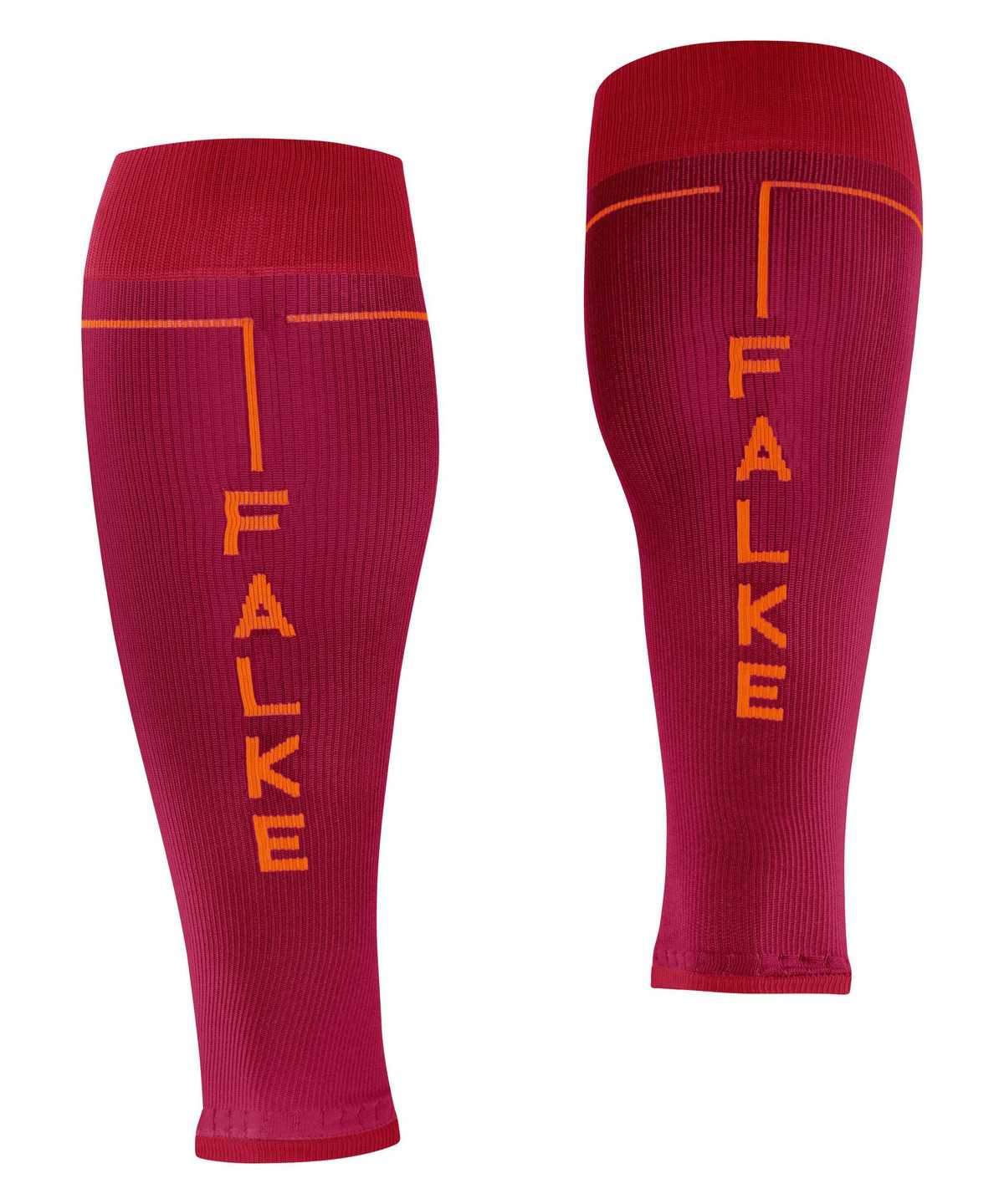 Sports Socks Donna Falke Energizing Tube Sleeves Rosse | QFEH63589