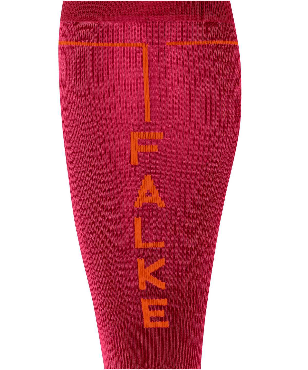 Sports Socks Donna Falke Energizing Tube Sleeves Rosse | QFEH63589