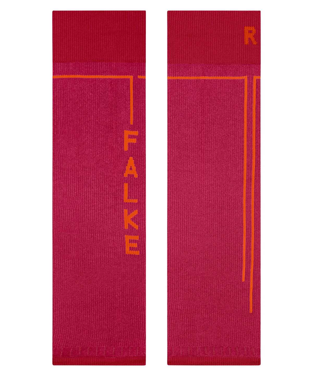 Sports Socks Donna Falke Energizing Tube Sleeves Rosse | QFEH63589