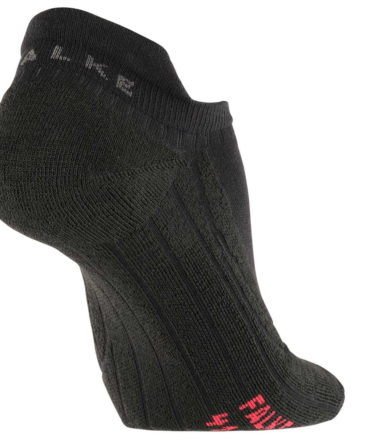 Sports Socks Donna Falke GO2 Invisible Golf Invisibles Nere | JPKZ29146