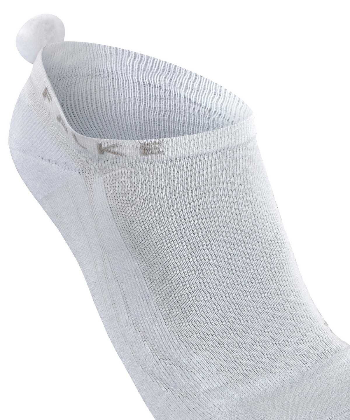 Sports Socks Donna Falke GO2 Pompom Golf Invisibles Bianche | LJIV69513